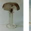 Lampe, Prototyp aus Acrylglas, Alu-Rohren und V2A-Gewebe