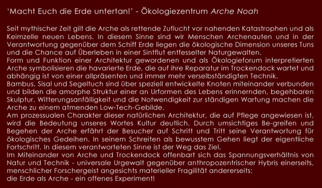Ökologiezenrum Arche Noah