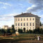 München, Karolinenplatz 4, "Hôtel des Kronprinzen Ludwig" von Carl von Fischer, später Palais Toerring (Benntich 1830, Münchener Stadtmuseum)